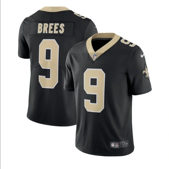 NFL Shirts Drew Brees New Orleans Saints Nike Black Vapor Stitched Limited Jersey Poshmark